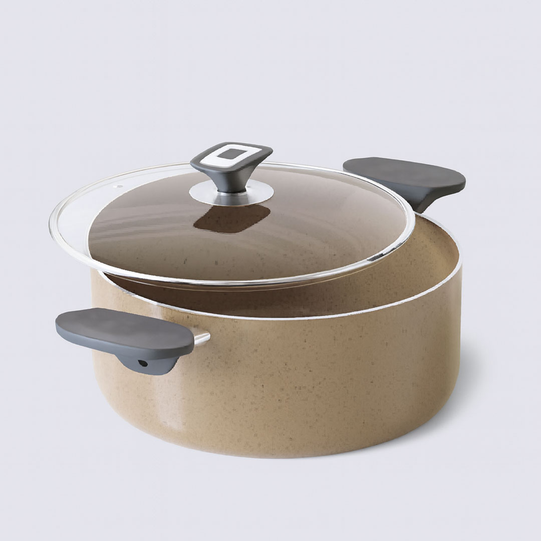 Jasmin Aluminium Non-Stick Casserole